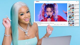 Saweetie Watches Fan Covers On TikTok and YouTube | Glamour