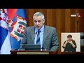 Branislav Bogaroški o novoj Pokrajinskoj vladi, Skupština APV, 29.10.2020.