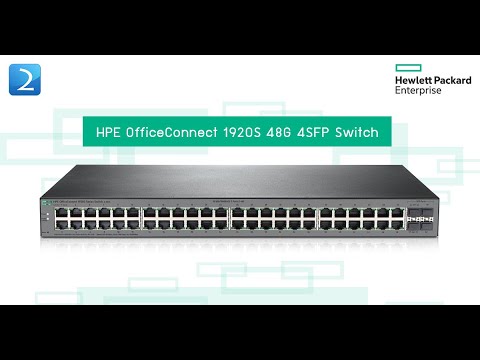 HPE1920S VLAN ROUTING CONFIGURATION