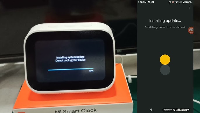 Mi Smart Clock : un radio-réveil connecté chez Xiaomi très abordable