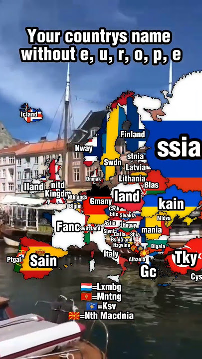 Europe, but no Europe #geography #europe #map #finlandia