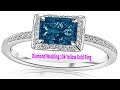 Best diamond wedding 10k yellow gold ring review 2021  saleplace1