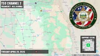 Tulare County Sheriff Channel 2 Scanner Audio- April 28, 2026