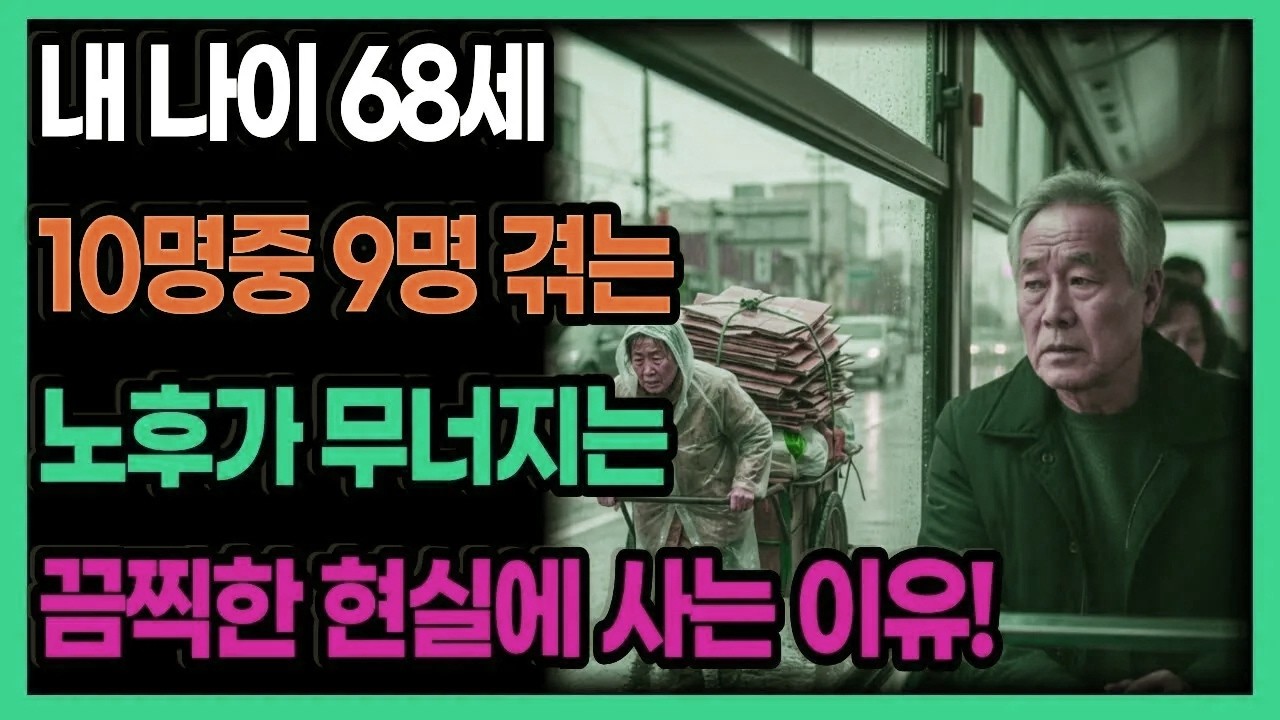 (신년 특집) 내 나이 68세, 10명 중 9명이 겪는 노년 붕괴의 충격적 이유ㅣ다시보기ㅣ인생후반지혜