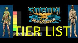 SOCOM TIER LIST