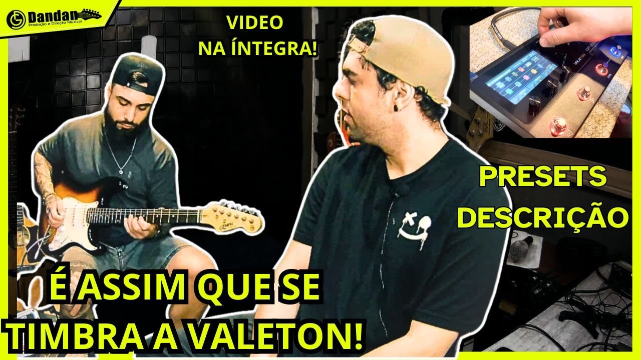 Aprenda Essa Timbragem da Valeton GP 200, Vai explodir sua mente e Você ...
