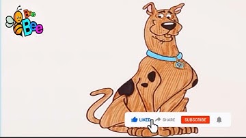 How to draw Scooby Doo