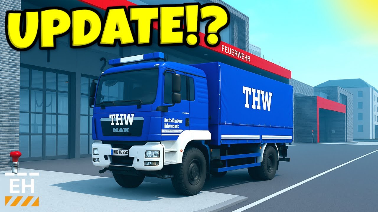 ENDLICH THW FAHREN im Feuerwehr UPDATE von Notruf Hamburg?