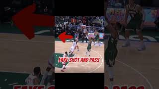 Brook Lopez for three