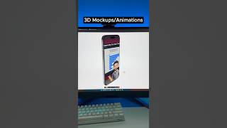 How to Create 3D Product Mockup & Animation #ai