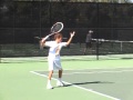 Karl collins serve and forehand