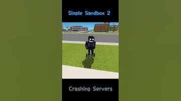 Simple Sandbox 2 - Crashing Servers #simplesandbox2 #ssb2 #youtubeshorts