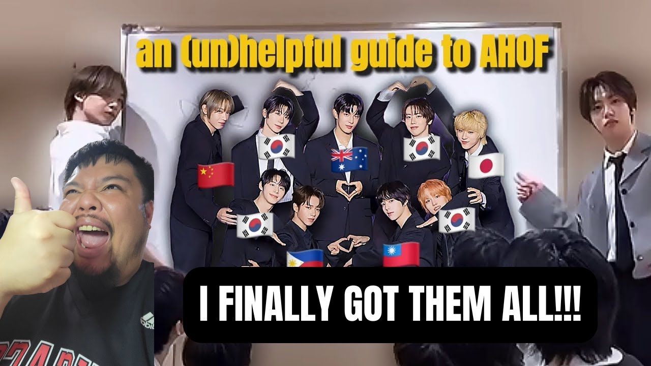 BBJ Reacts to "an (un)helpful guide to AHOF ✨ 1-month old idol group ✨" 