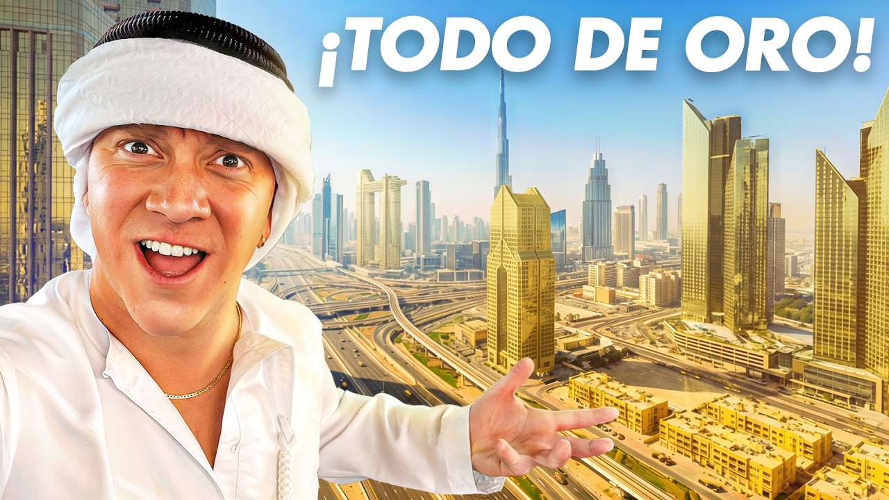 Existe una CIUDAD de ORO PURO en DUBAI