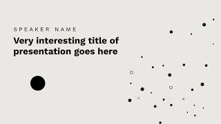 Minimalist Announcement Video Post Template