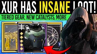 Destiny 2: XUR IS GOOD AGAIN! Tiered REWARDS, New Catalysts, Secrets & More (12th June)