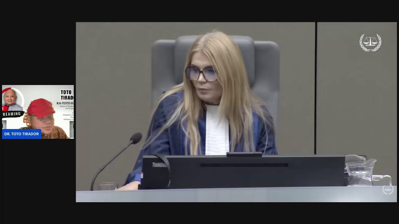 PINAKITA NI KAUFMAN NA MADAY ICC PROSECUTOR SA VIDEOS NI DUTERTE