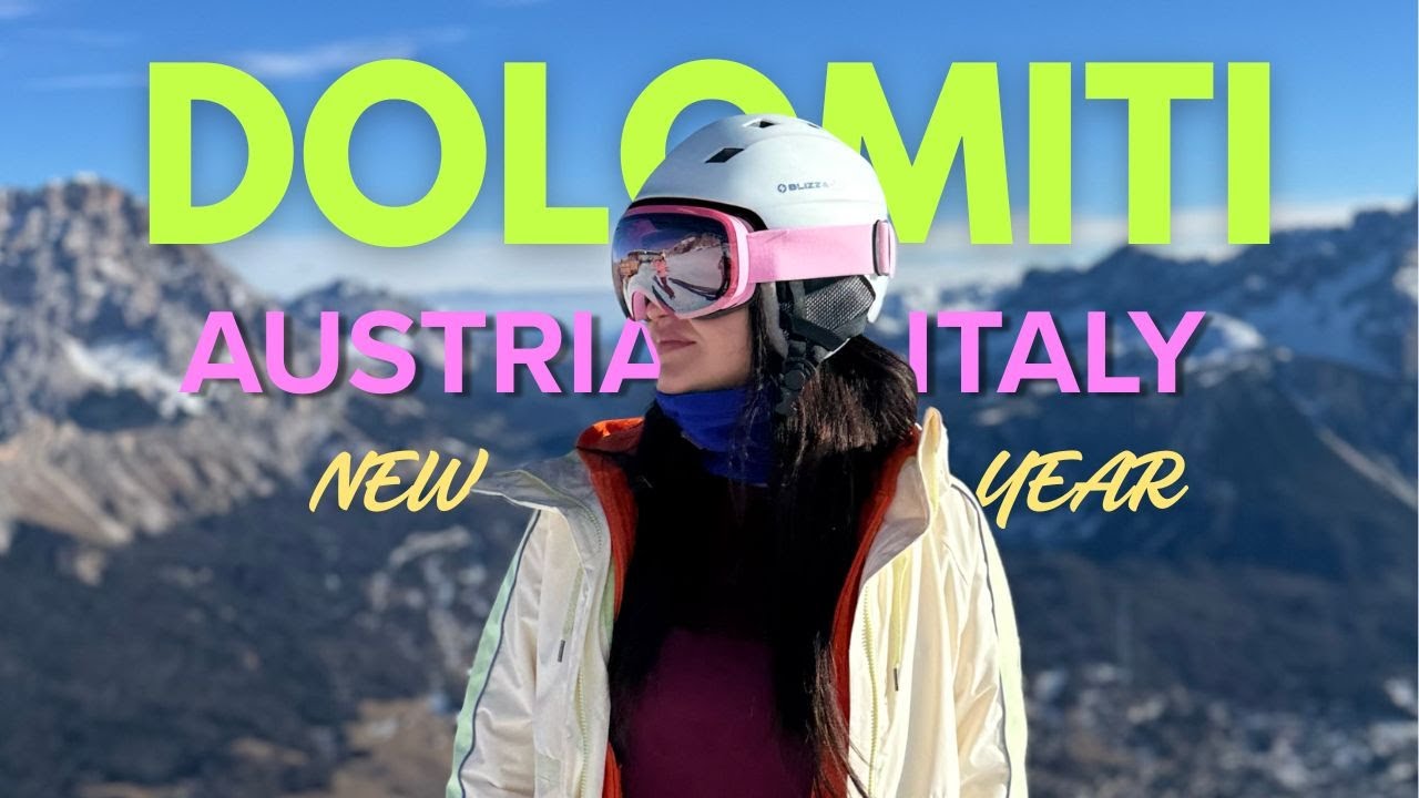 VLOG: Новый год в Вене, Лыжи в Италии