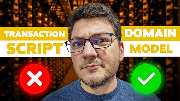 Refactoring From Transaction Script to Domain-Driven Design