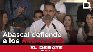 Santiago Abascal defiende la «prioridad nacional» para los andaluces