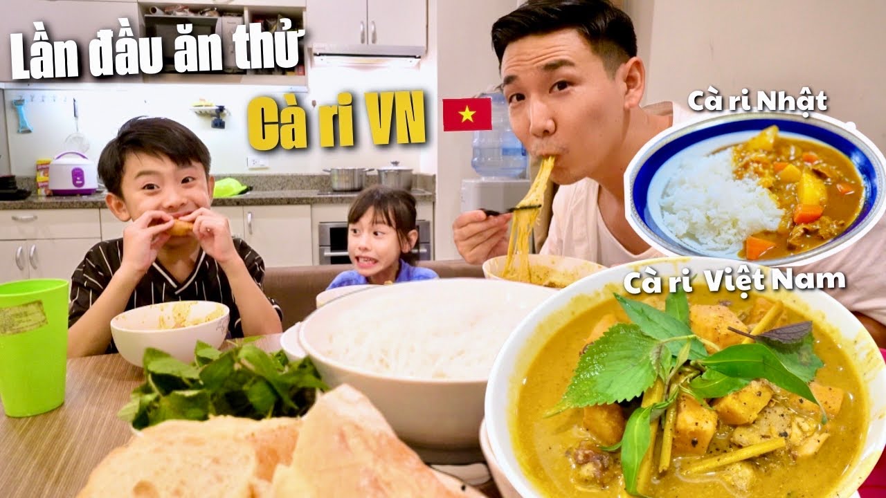 Cà ri của Việt Nam hoàn toàn khác với cà ri Nhật ! Người Nhật lần đầu tiên nấu và ăn thử cà ri VN