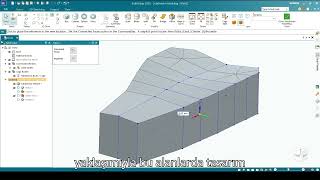 Solid Edge Subdivision Modelling