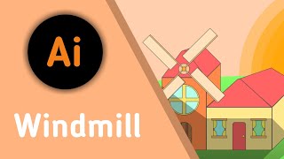 Windmill - illustration
