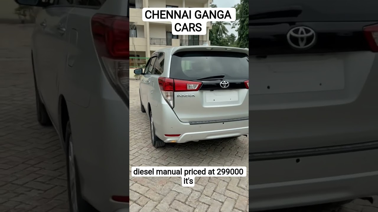 USED CAR FOR SALE 7 SEATER Innova 2023 Model Diesel Manual 20.99LAC Single owner 65,000 kms 2.4G