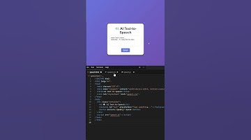 AI Text To Speech 🔥#codewithswag #css #javascript #shorts #shortsviral #trending #webdev