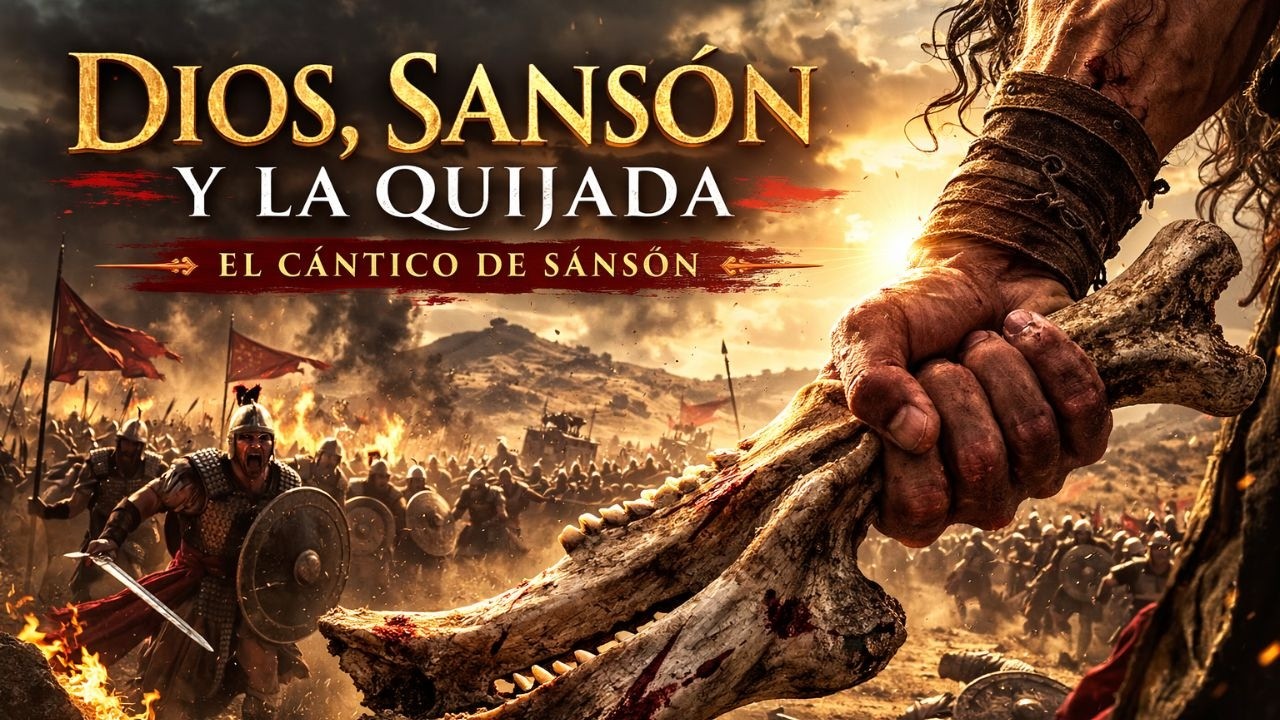 Jueces 15 | DIOS, SANSÓN Y UNA QUIJADA | El Cántico de Sansón (Biblia Cantada)
