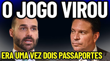 É O FIM DA FUGA DE EDUARDO BOLSONARO E RAMAGEM?