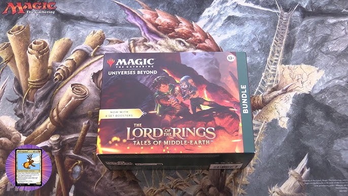 Bundle opening MTG Lord of the Rings Gift Bundle 