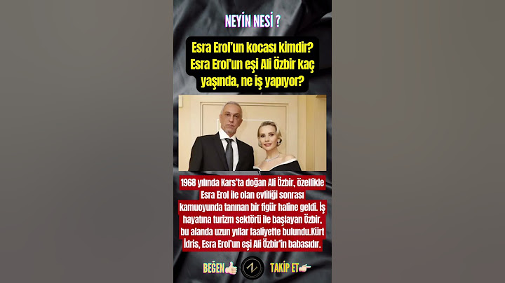 Esra Erol’un kocası kimdir? Esra Erol’un eşi Ali Özbir kaç yaşında, ne iş yapıyor?