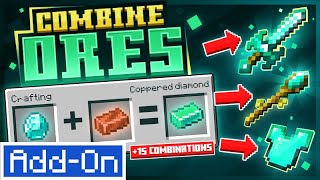 Combine Ores | Minecraft Marketplace Addon | Showcase