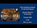 Graduate School of Arts and Sciences | Alumni Degree Ceremony