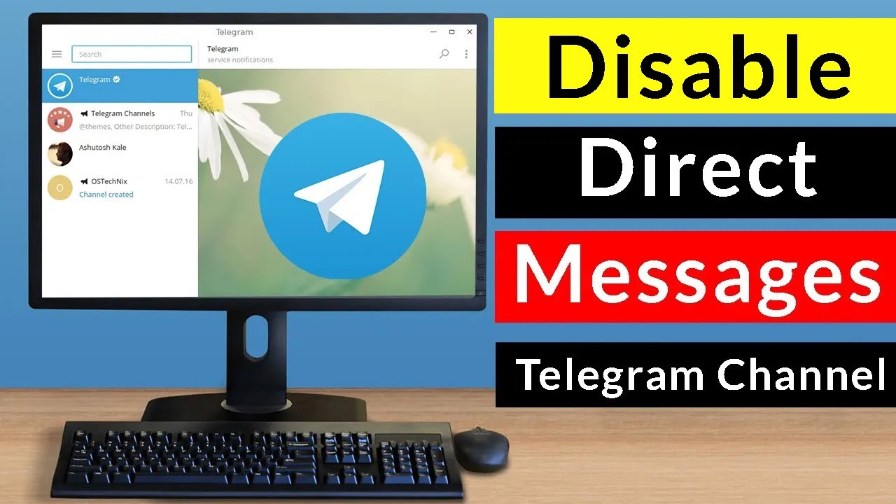 How to Disable Direct Messages in Telegram Channel? - YouTube