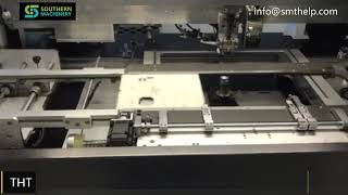 THT Auto Insertion production line for PCBA | Eyelet+Jumper Wire+Axial+Radial insertion #shorts