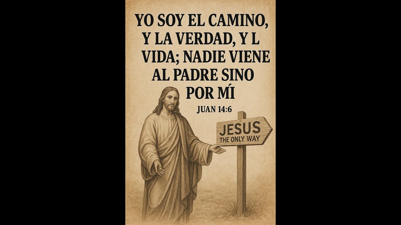 Juan 14 6, donde Jesús dice Yo soy el camino, y la verdad, y la vida