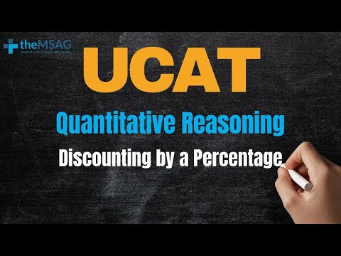 UCAT Quantitative Reasoning - Discounting by a Percentage Questions