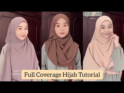 Everyday Hijab Tutorial । Full Coverage Hijab Tutorial । Easy Hijab Tutorial ।