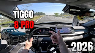 ACELERANDO TUDO NO NOVO TIGGO 8 PRO 2026 🚀