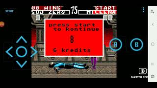 Game Over Mortal Kombat II (Game Gear) screenshot 5