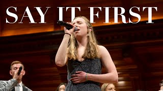 Say It First (opb. Sam Smith) | Veritones A Cappella