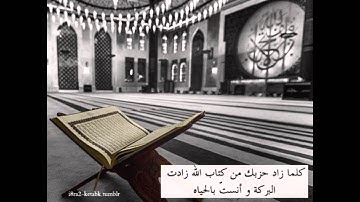 رب المشرقين ورب المغربين (سورة الرحمن) - تلاوة عذبة خاشعة
