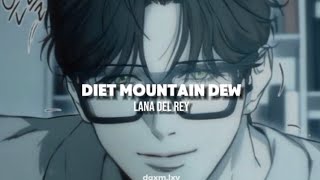 diet mountain dew-Lana del rey // nerd project Resimi