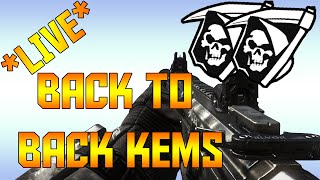 *LIVE* Back To Back KEM STRIKES ! 2 kems 2 games (COD GHOSTS LIVE)
