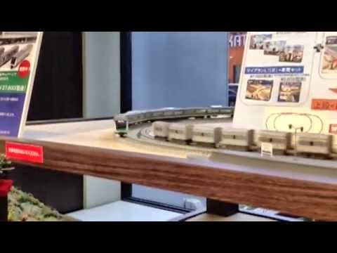 親子で楽しむ鉄道模型「はこてつ」テスト走行動画 - YouTube