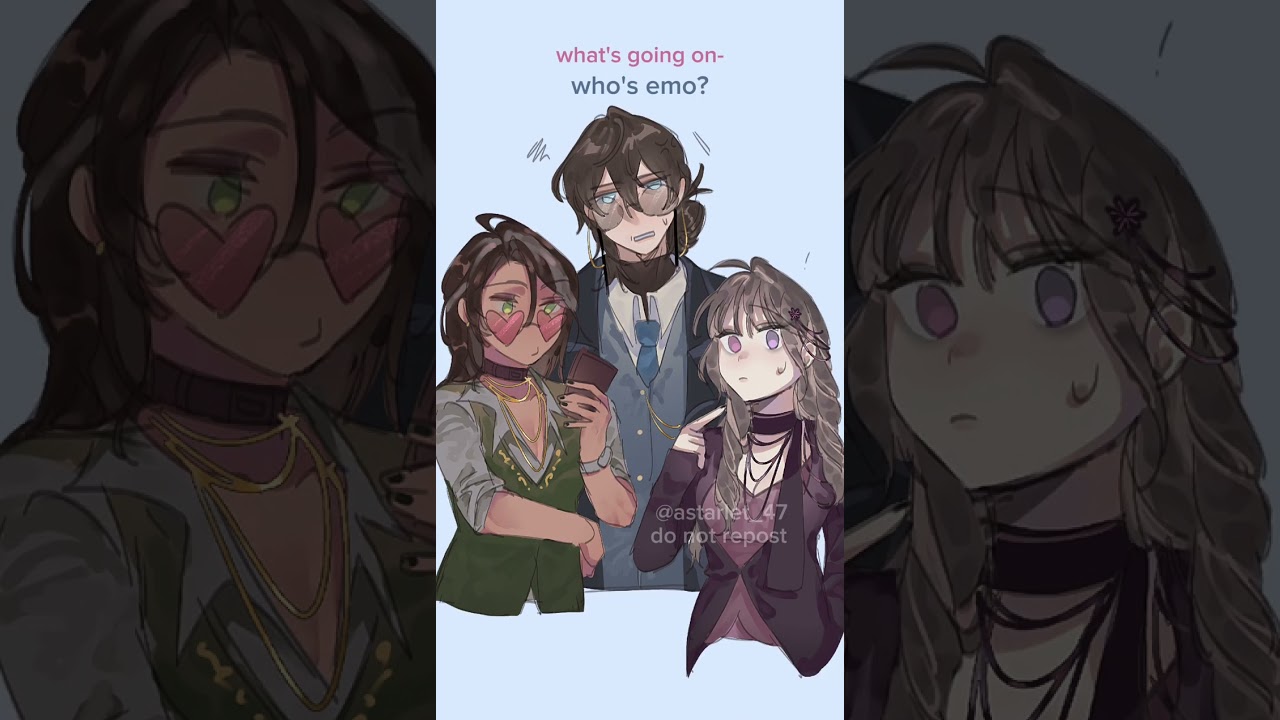 Edgy looking introverts are considered emo now? Crazyy 