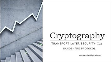 Lecture 6 - TLS Handshake Concept and Record Steps | Cryptography | CCSP | ISC2