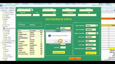 excel -vba -gestion de stock #vba #gestiondestock
